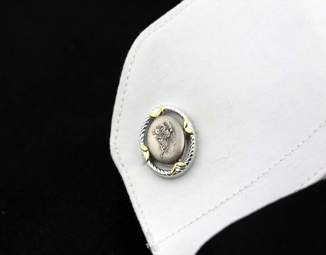 버버리 미사용 S등급 남자 명품 커프스 빈티지 상품이미지7