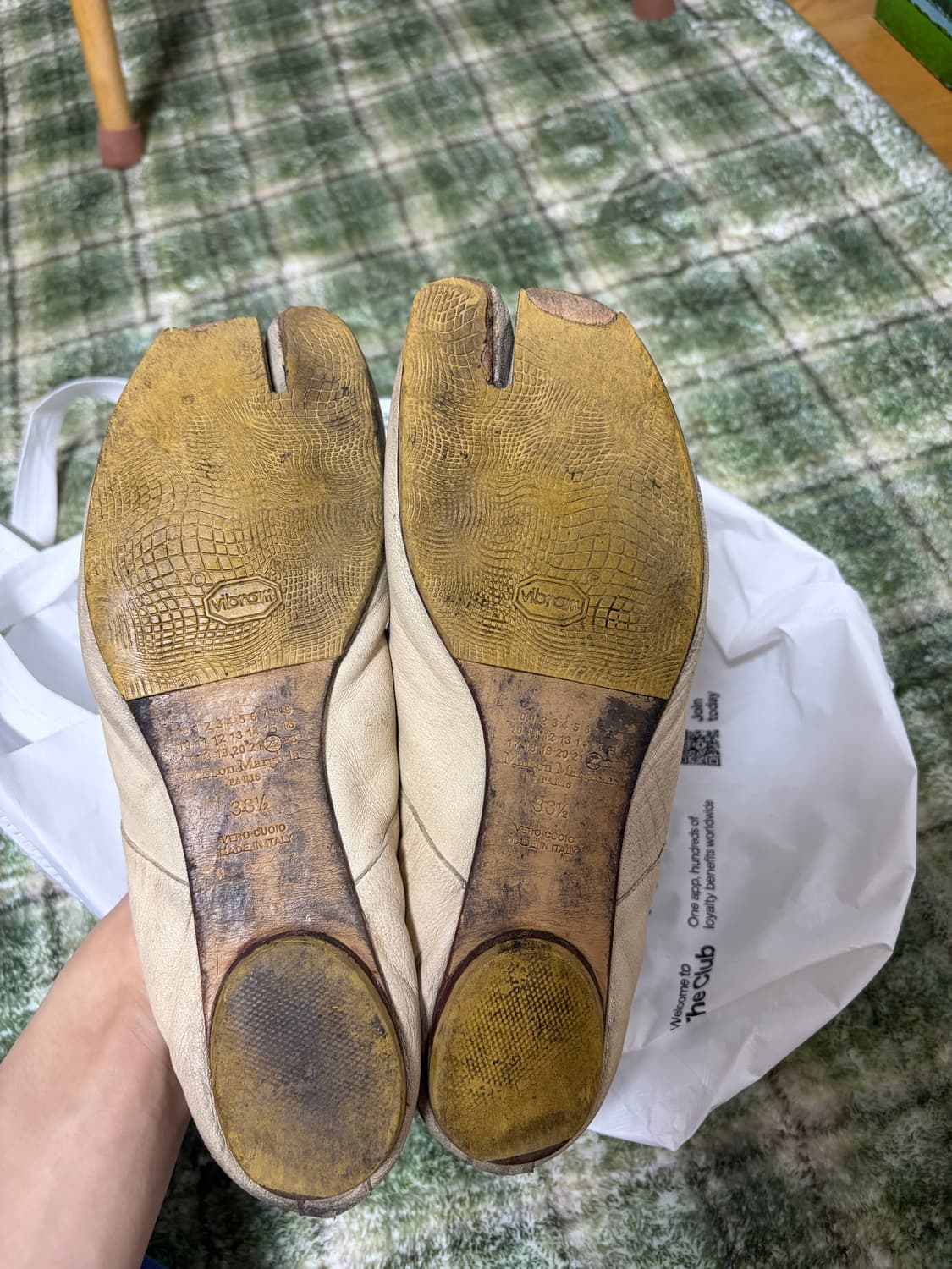 메종 마르지엘라 타비 플랫슈즈 38 상품이미지2