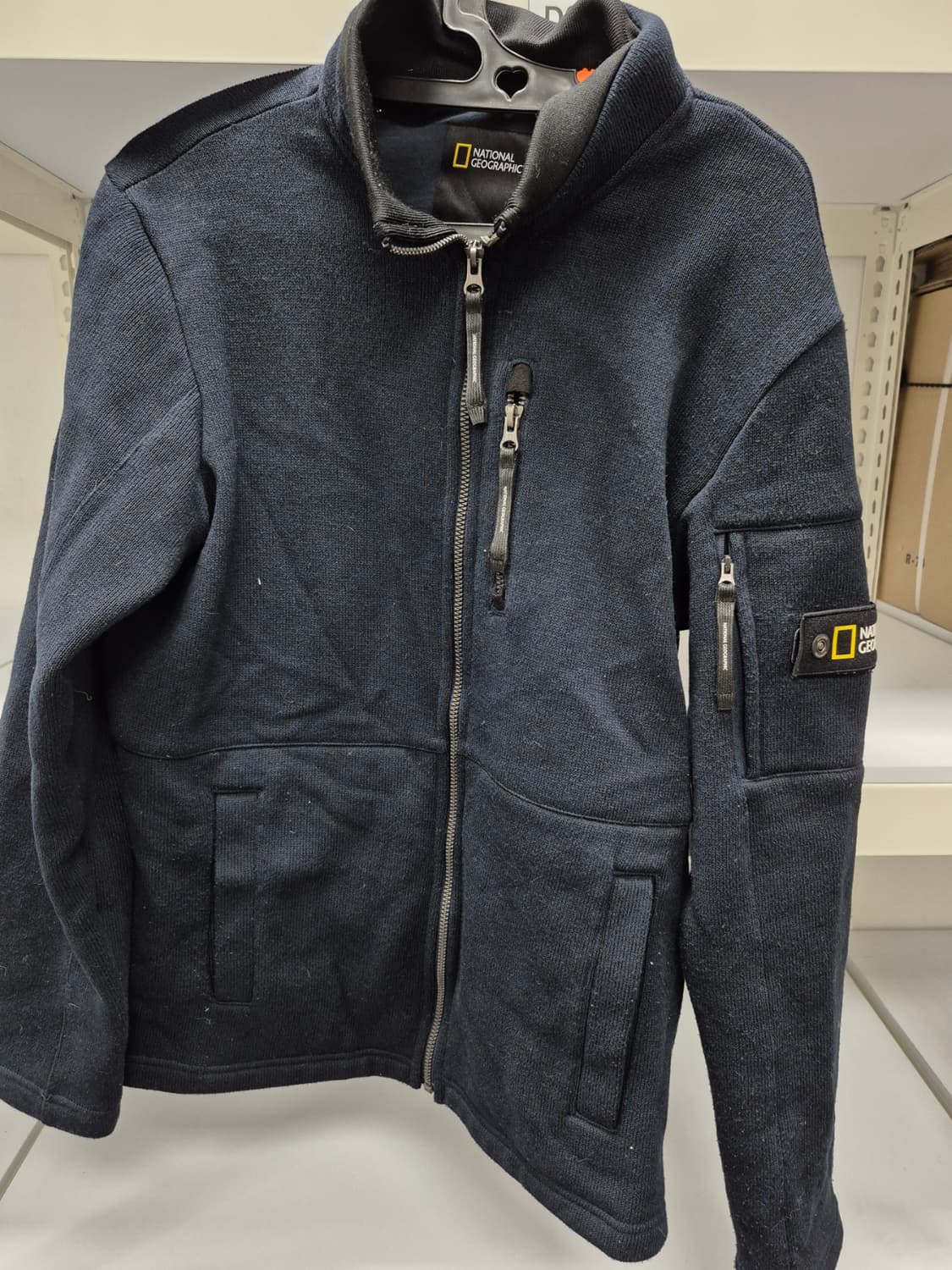 네셔널지오그래픽 몬타나 니트 집업 사이즈 105 팝니다 상품이미지1