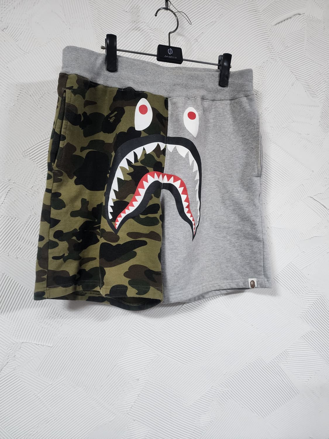 BAPE 샤크 하프 팬츠 카모 / 그레이 상품이미지1