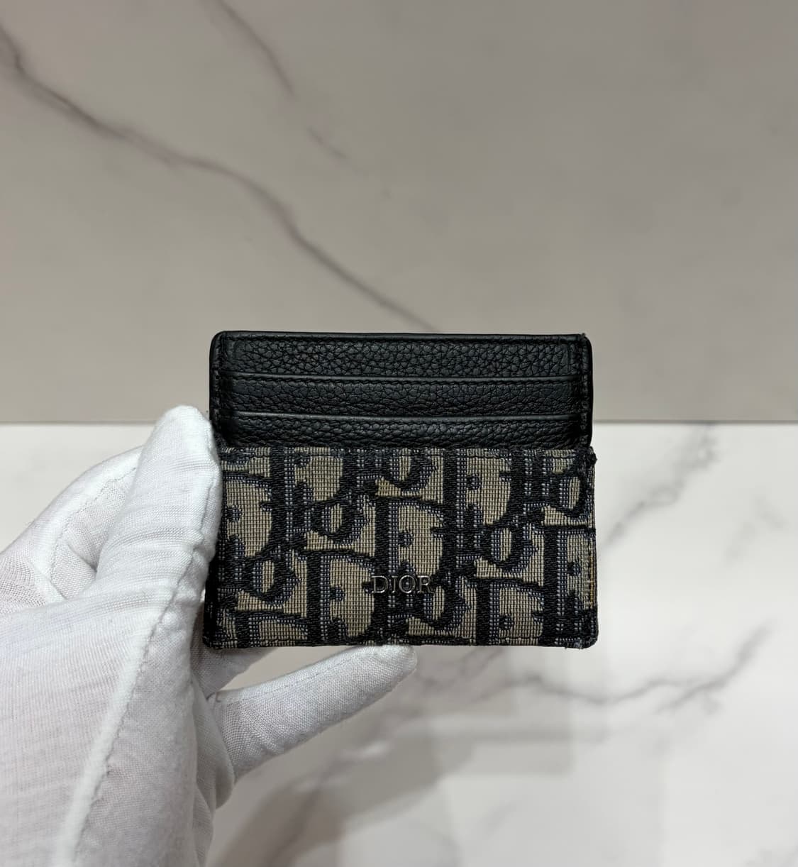 [정품] 디올 오블리크 자카드 카드지갑 상품이미지1