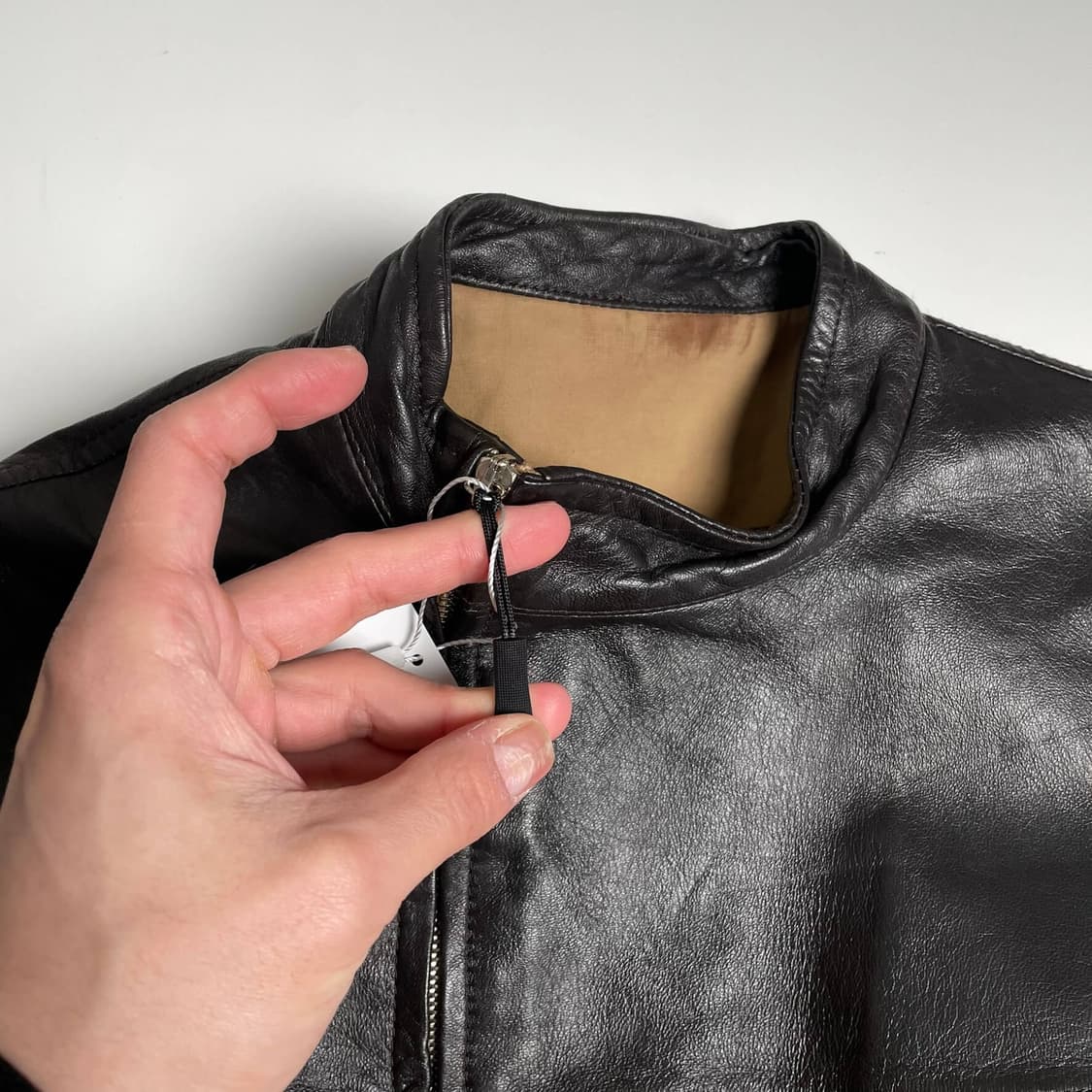 Dunhill 레더 코튼 2 파츠 자켓 (italy)   상품이미지10