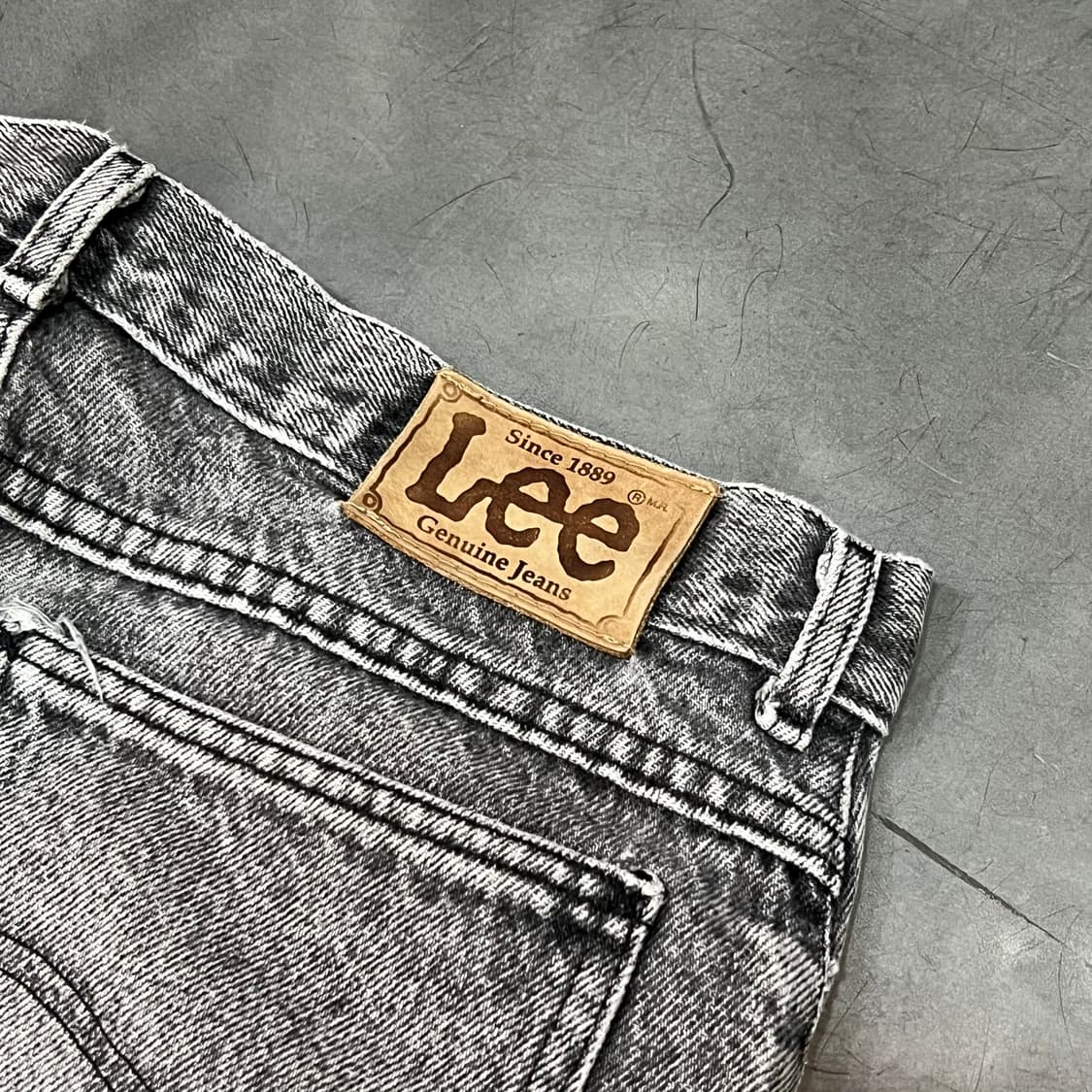  리 흑청 데님 팬츠 y16053 상품이미지6