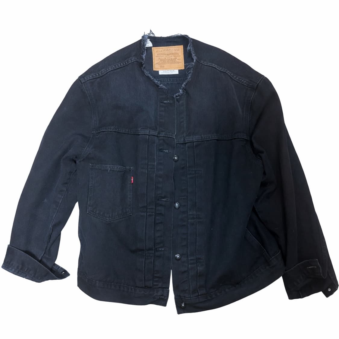 리바이스 블랙 데님자켓 / 새상품급 상품이미지1