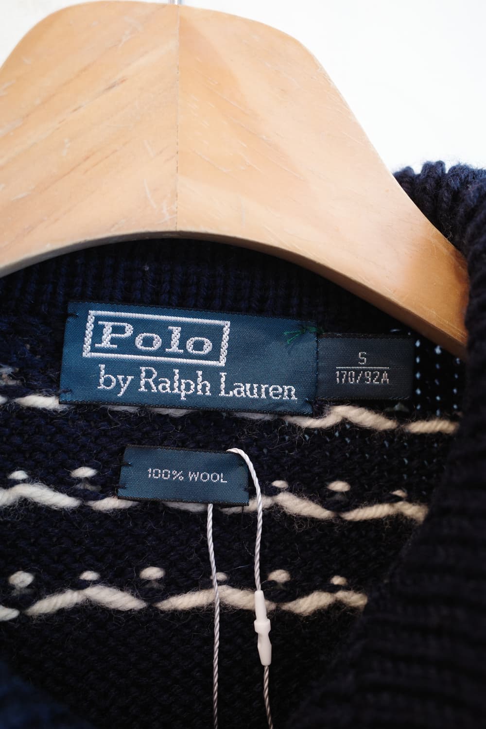 PoloRalphLauren 폴로 랄프로렌 눈꽃패턴 울 니트 상품이미지3