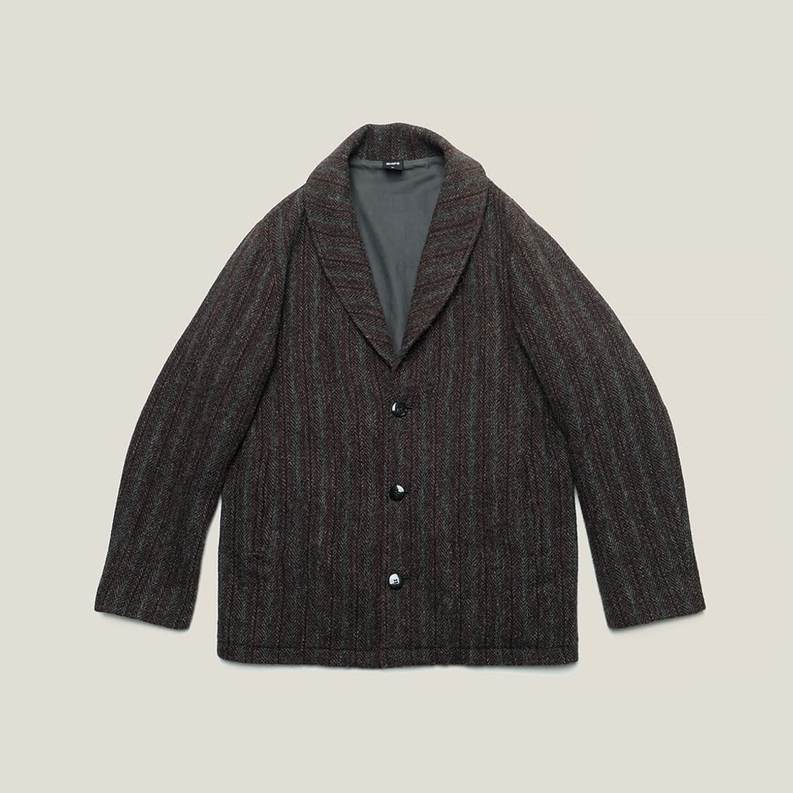 Shawl collar tweed jacket 상품이미지2