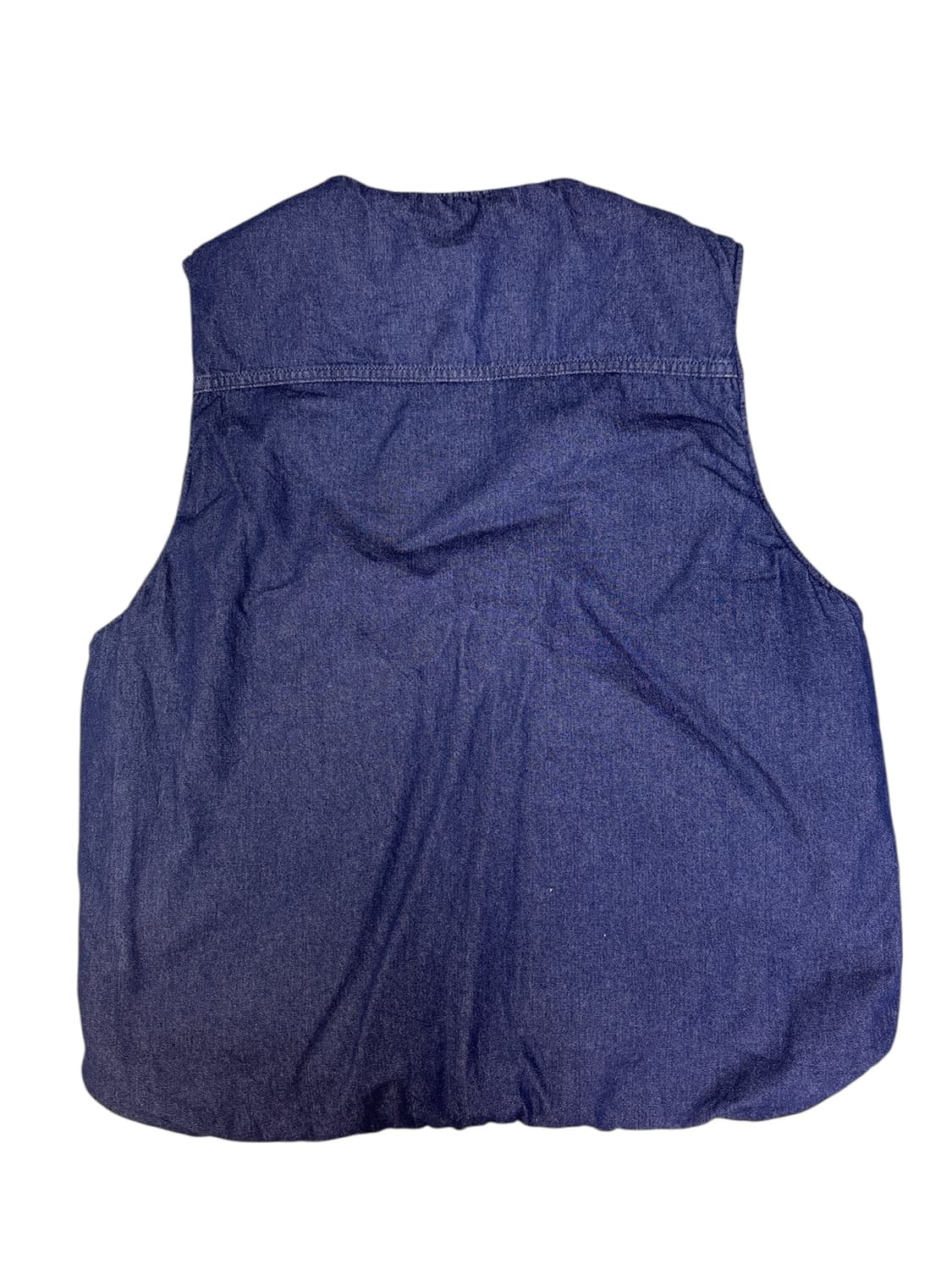 빈티지 빅맥 BIG MAC REVERSIBLE 데님 패닝 베스트 M 상품이미지4