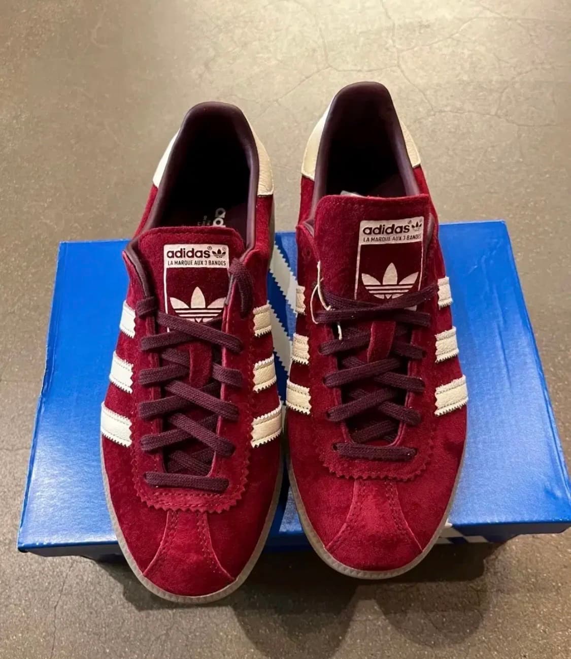 아디다스 버뮤다 컬리지 버건디 레드 상품이미지3