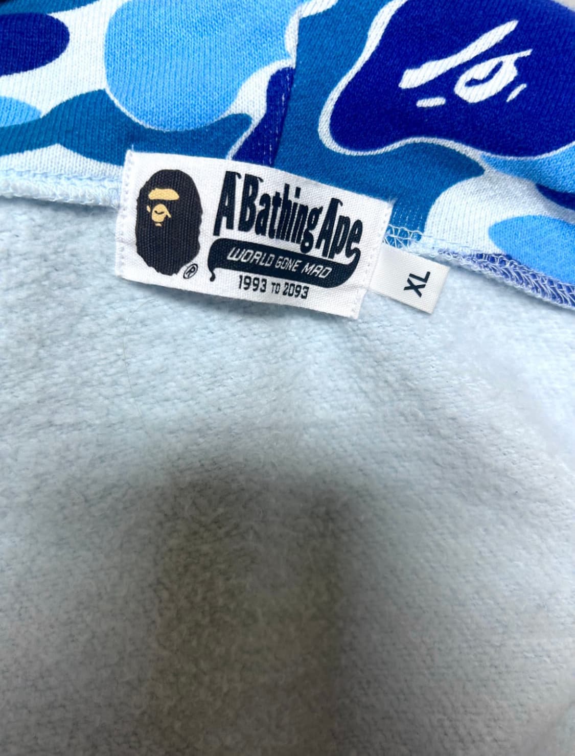 BAPE ABC Camo Tiger Hoodie 베이프 타이거 후드집업 상품이미지2