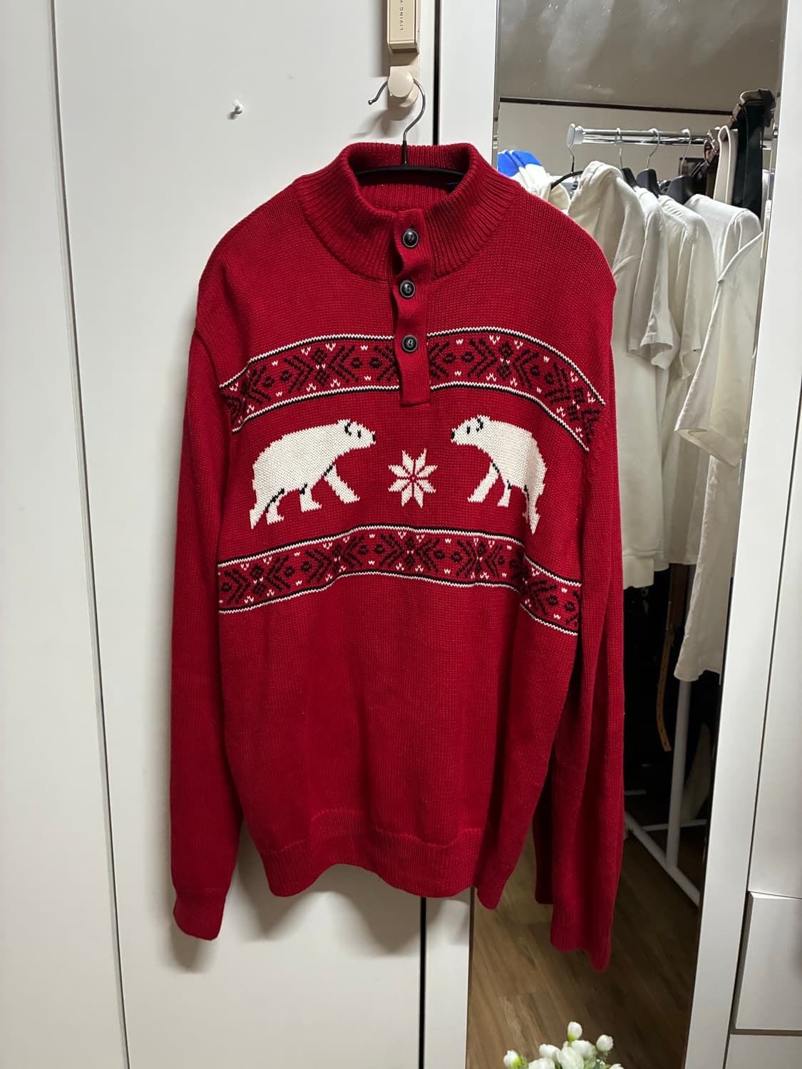 [새상품] CHAPS 챕스 니트 L/100 상품이미지1