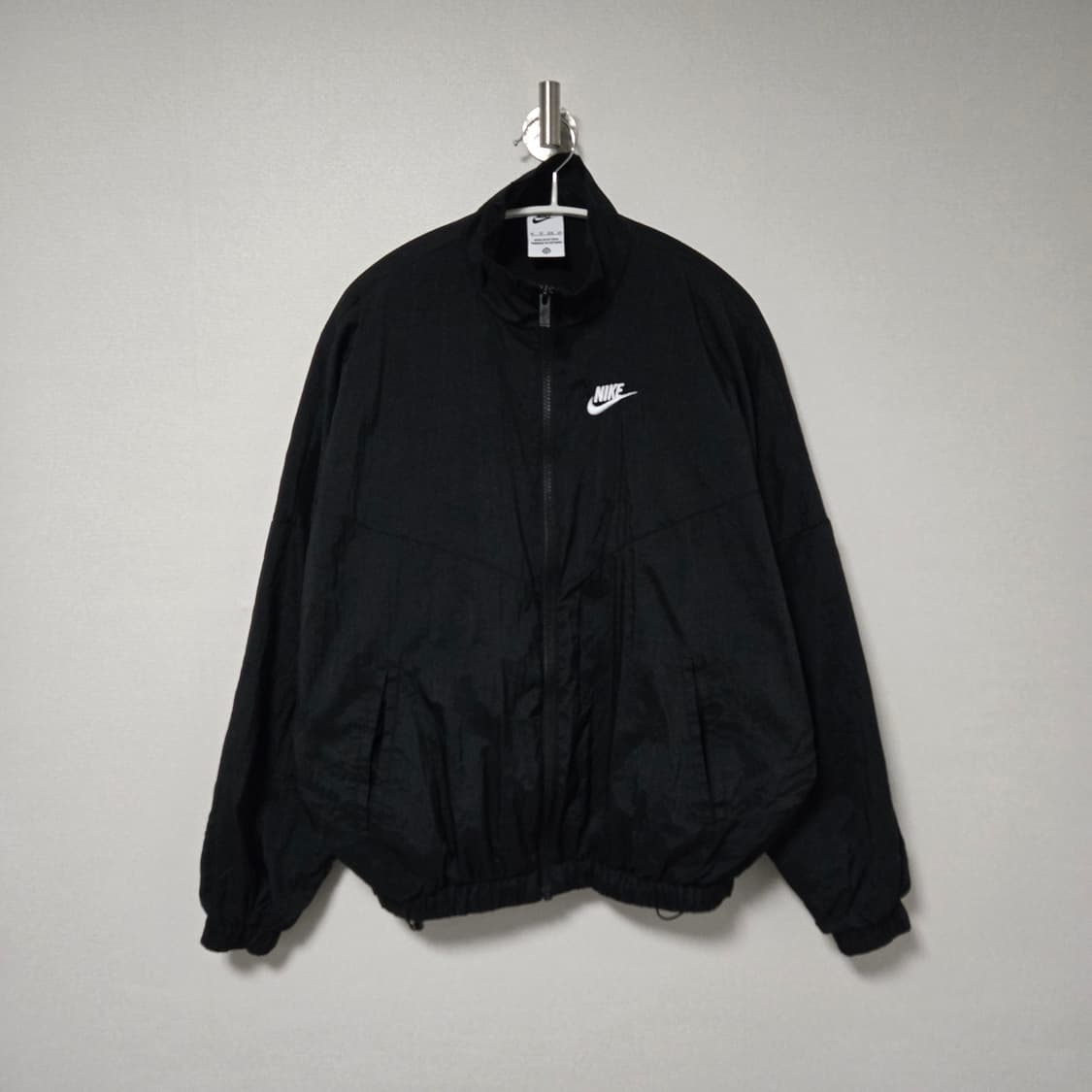 나이키 블랙 윈드브레이커/ 여성 자켓/ 여자 바람막이 상품이미지1