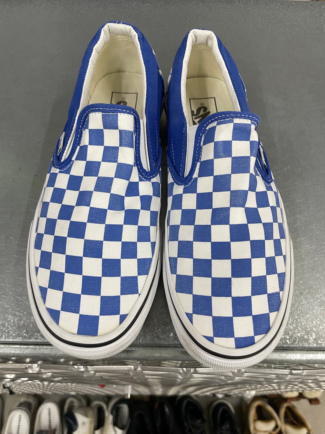 반스 슬립온 체커보드 블루 260 (gr-4294) 상품이미지5