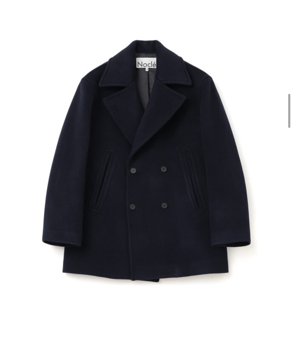 노클 Hayes Pea Coat Navy 3사이즈 상품이미지1