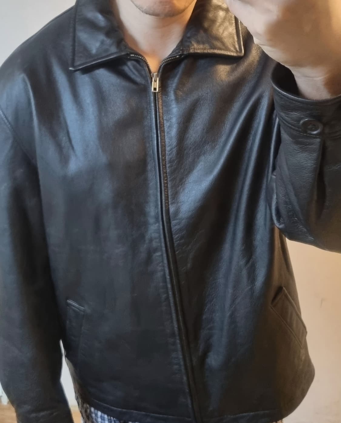 올드갭 레더자켓 L 상품이미지1