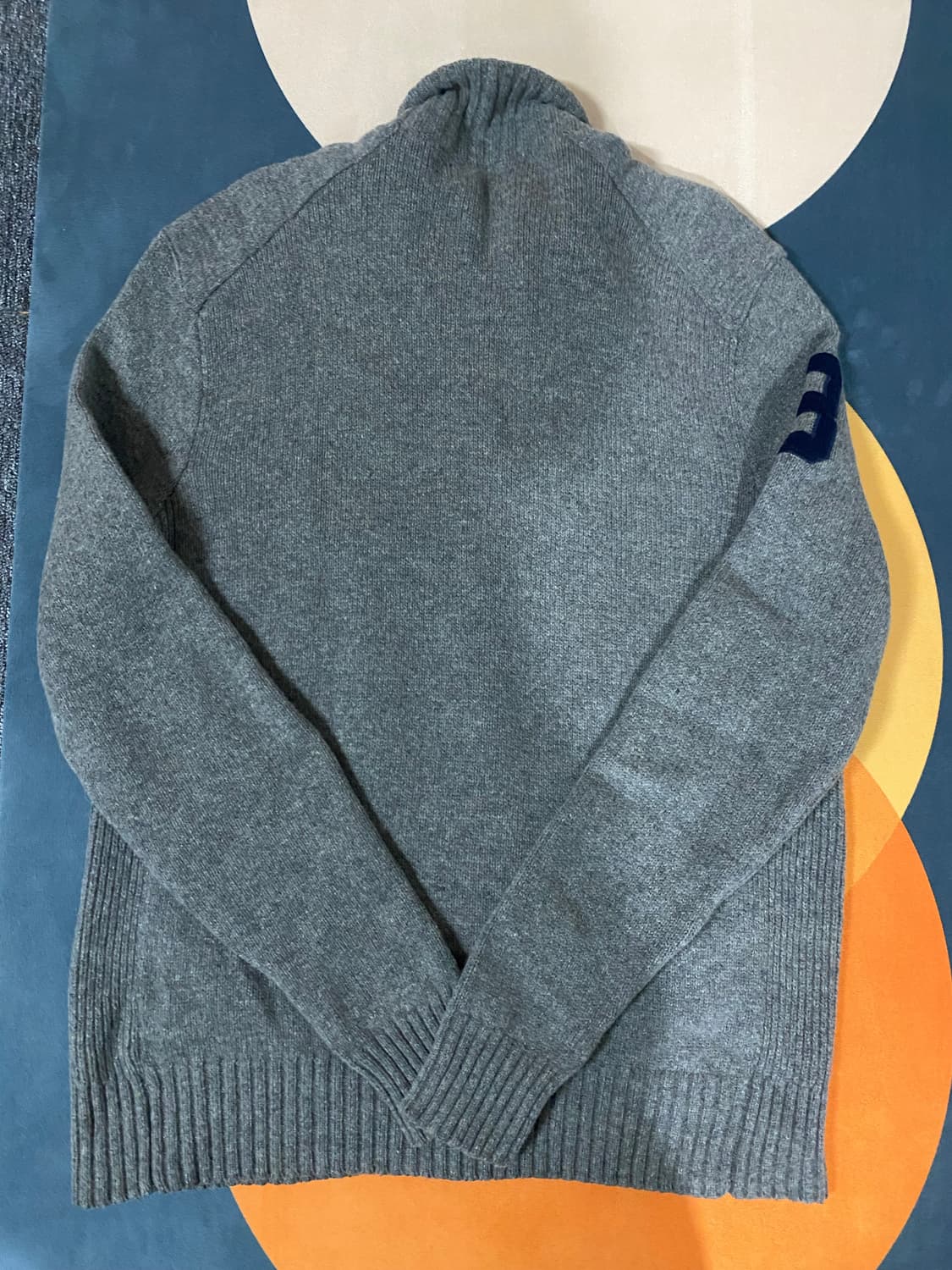 급처. 신형 폴로 빅포니 램스울 집업 상품이미지9