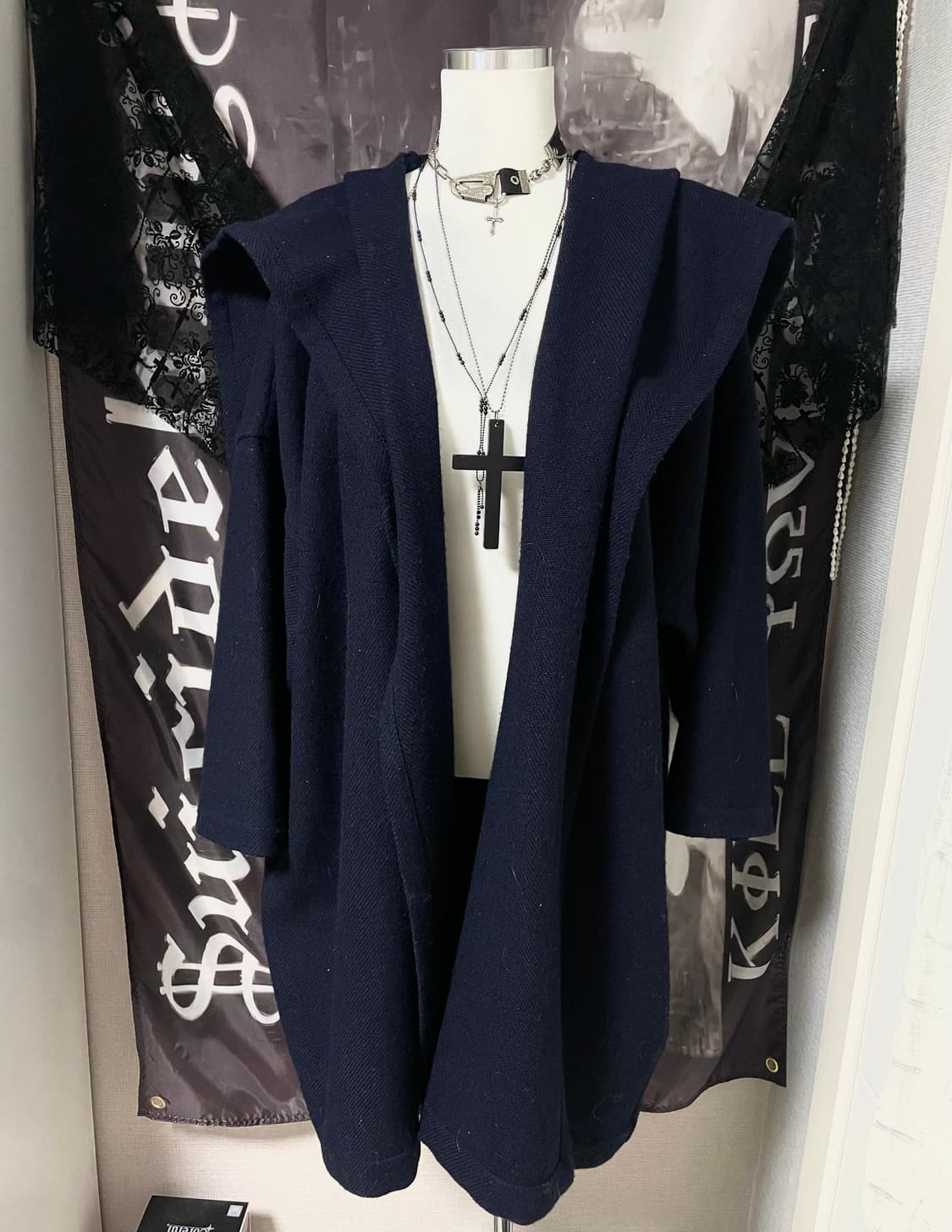 꼼데가르송 세일러 울코트 케이프아방가르드고딕하이엔드빈티지해체주의요지 상품이미지1