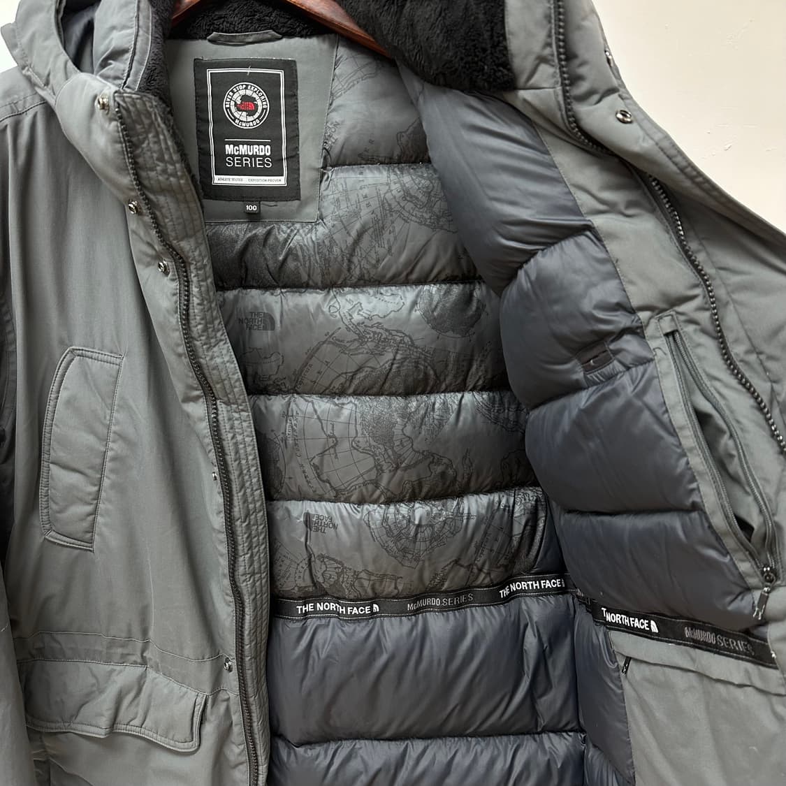 노스페이스 맥머도 하이벤트 구스다운 패딩 파카 점퍼 100 JS24 상품이미지4