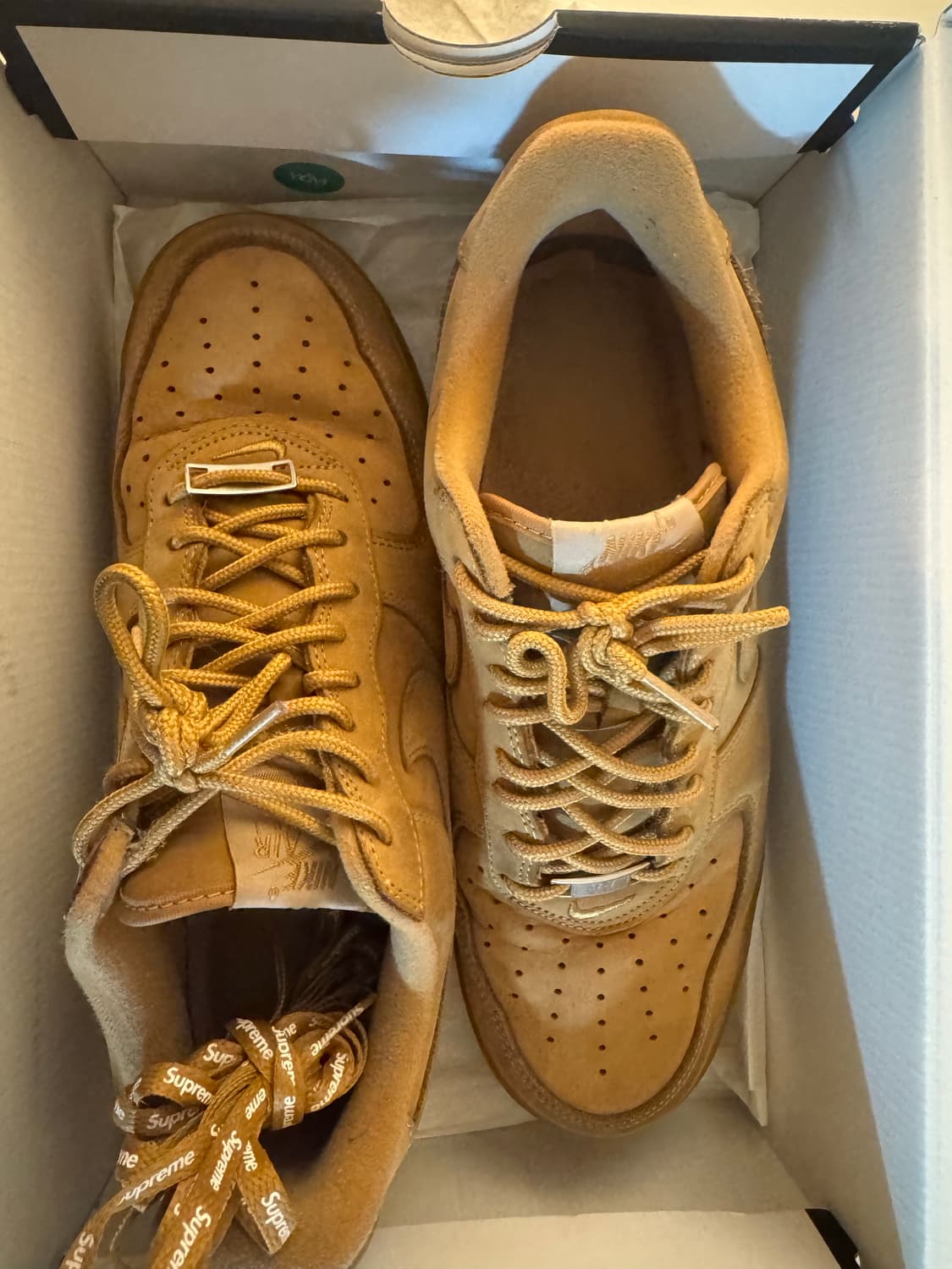 나이키 x 슈프림 에어포스 1 로우 플랙스 상품이미지2