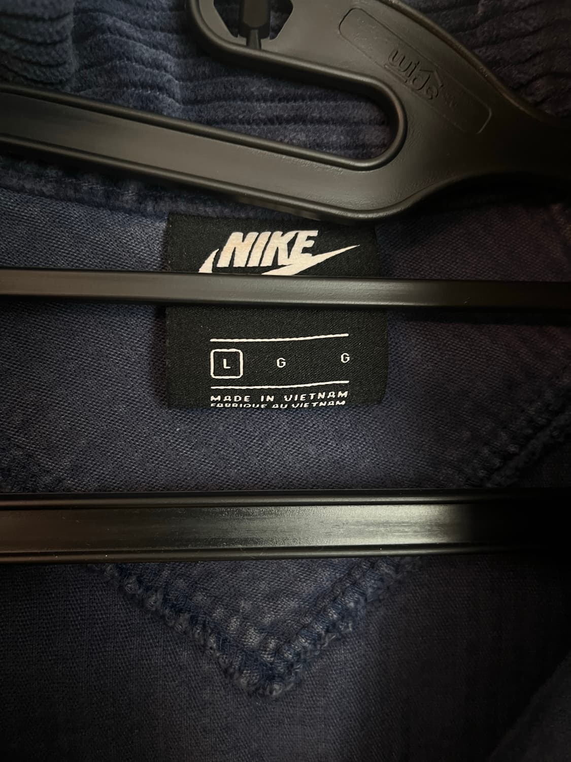 나이키 헤리티지 네이비 코듀로이 집업 자켓 [L] 상품이미지5