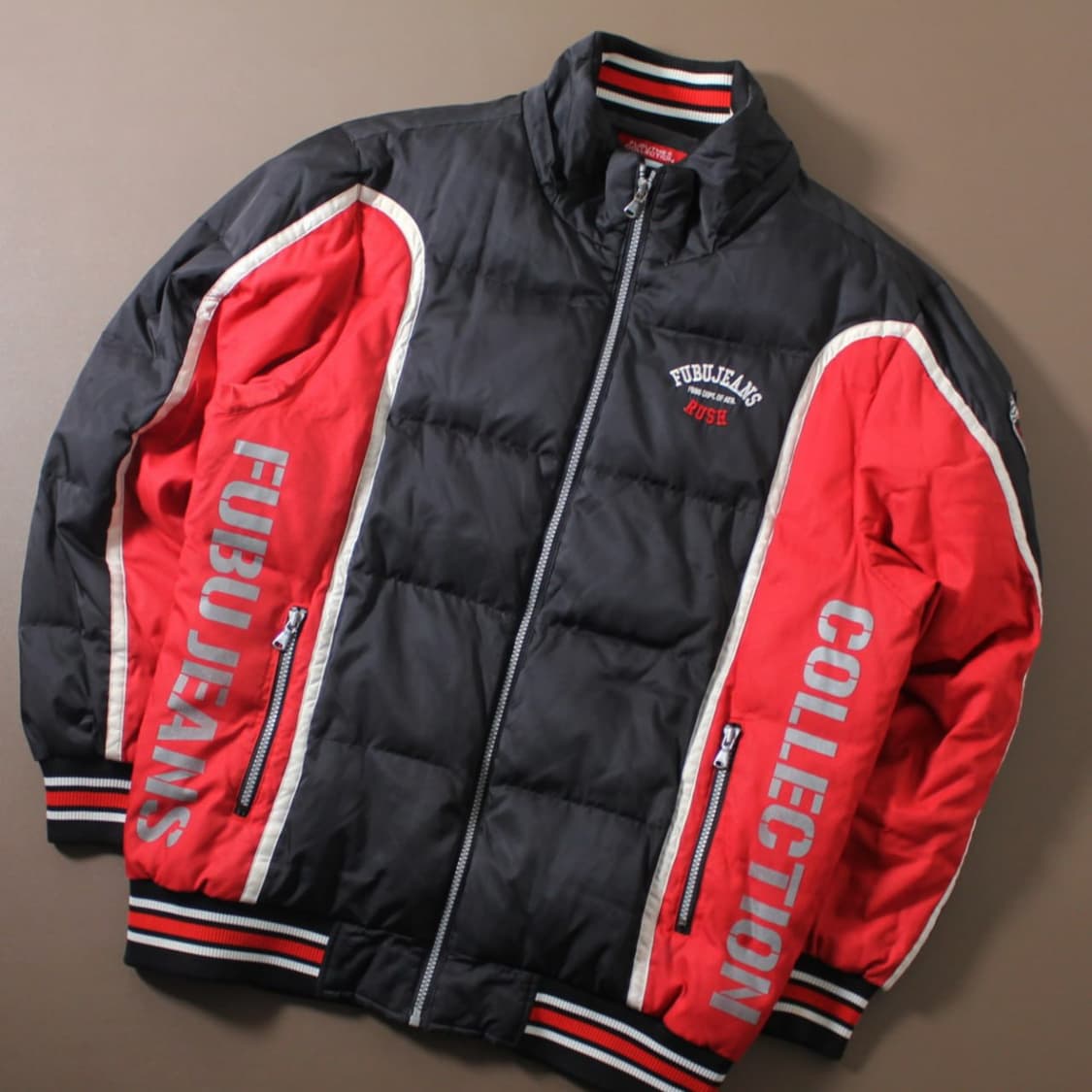 FUDU 후부 레이싱 패딩  상품이미지2