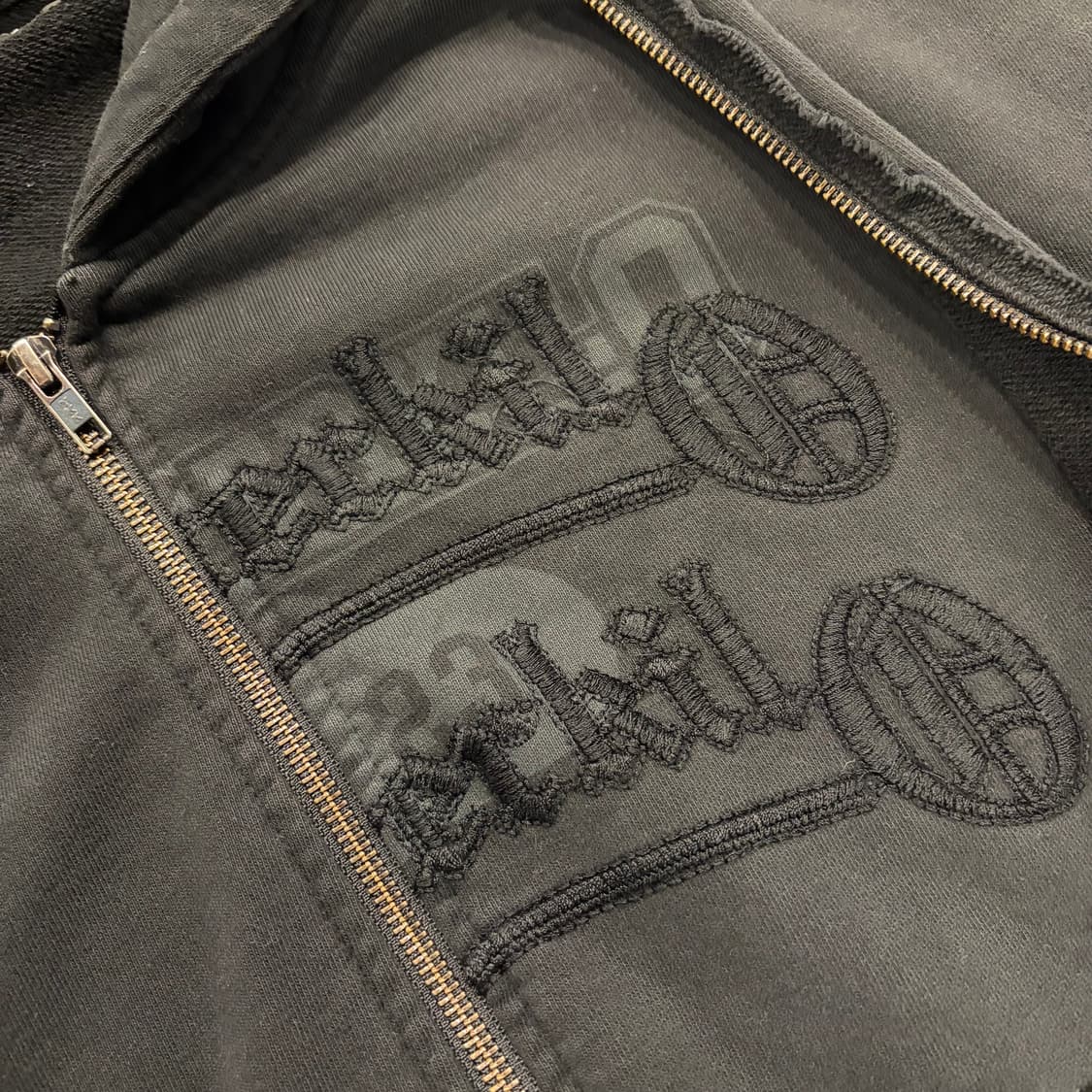 [XL] 코스트퍼킬로 Cost Per Kilo 블랙 후드집업 B914 상품이미지4