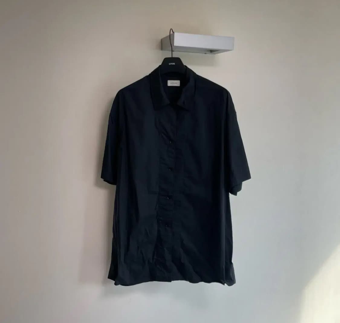 르메르 실크 포플린 3PS 셋업 다크네이비 상품이미지6