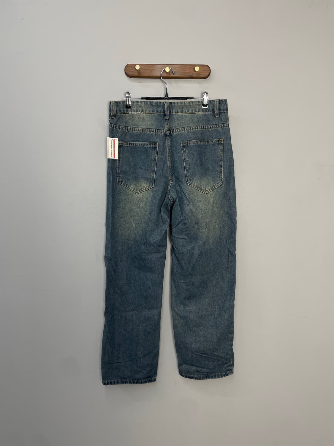 빈티지 힙합문양 데님 팬츠 H1951 상품이미지4