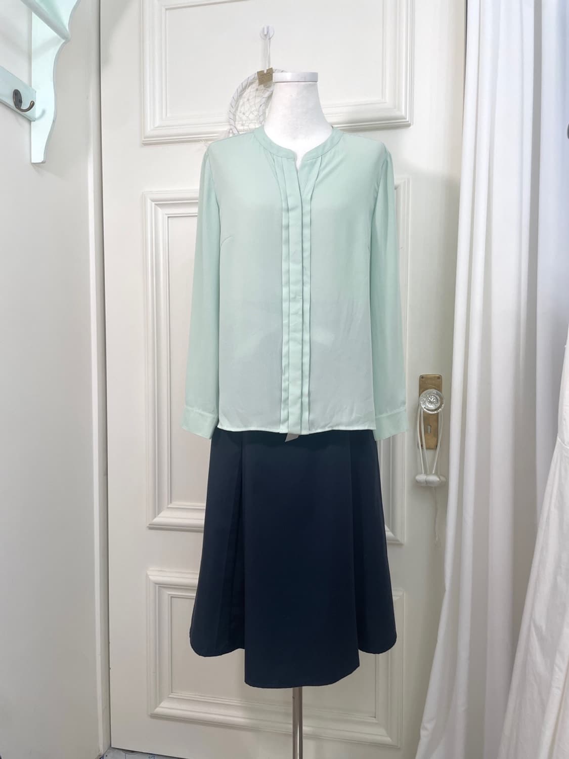 mint basic formal blouse 상품이미지2