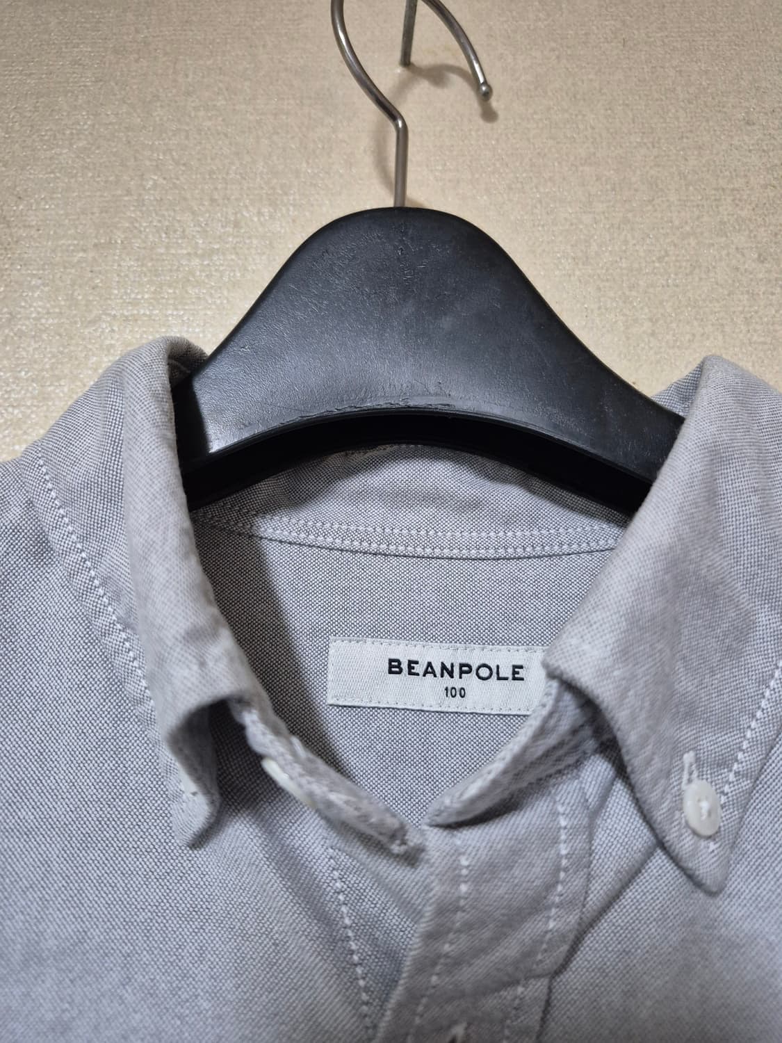 빈폴 그레이 솔리드 옥스포드 셔츠 상품이미지6