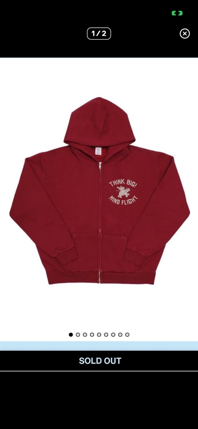 컬렉트피시스 씽크빅 후드집업 상품이미지1