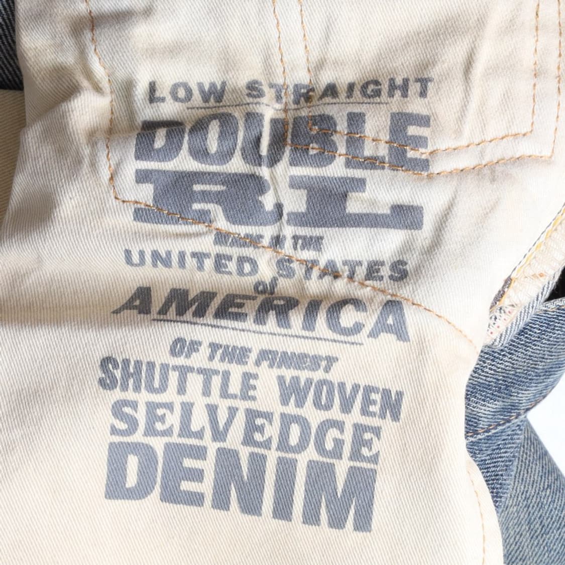 더블알엘 RRL Low Straight Selvedge Denim 
 상품이미지8