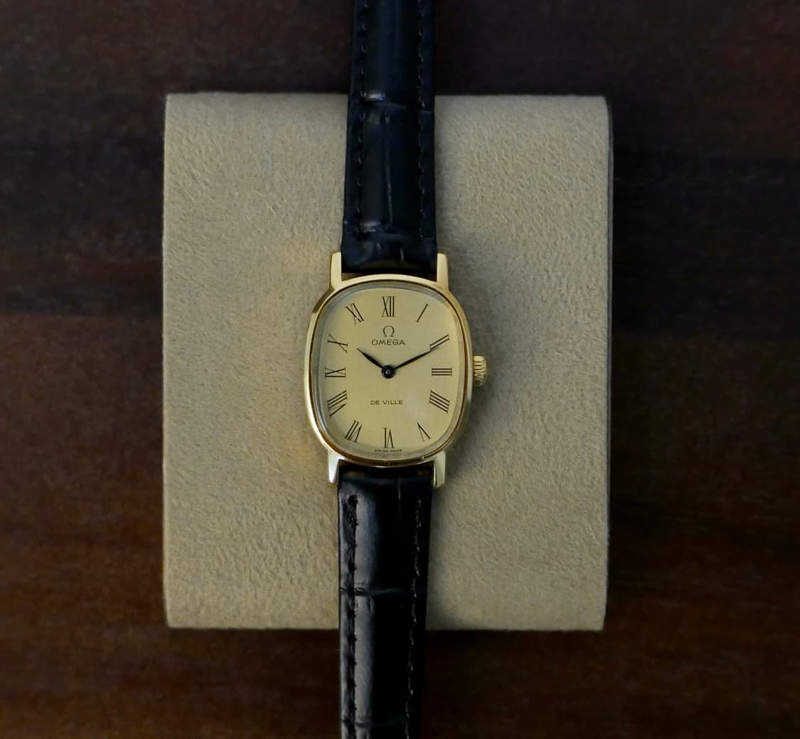 오메가 빈티지 드빌 엘립스 로만 여성용 시계 상품이미지1