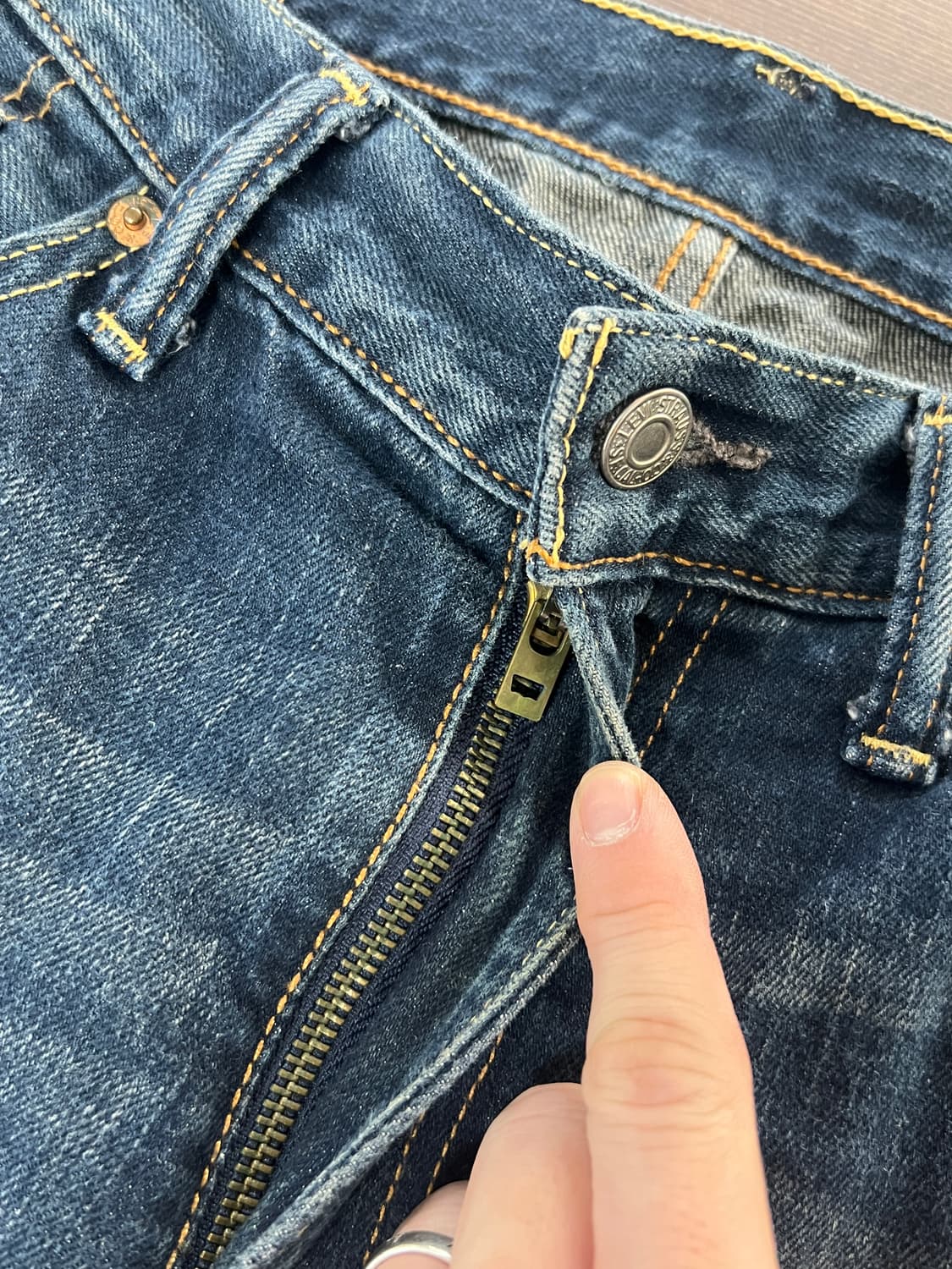 Levis 리바이스 505 레귤러 스트레이트 데님 팬츠 상품이미지5