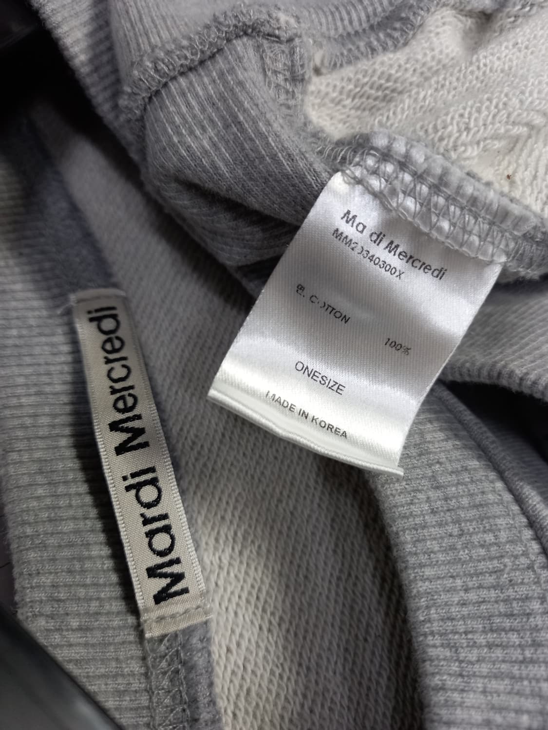 마르디메크르디 춘추동 맨투맨 F 44-77 상품이미지6