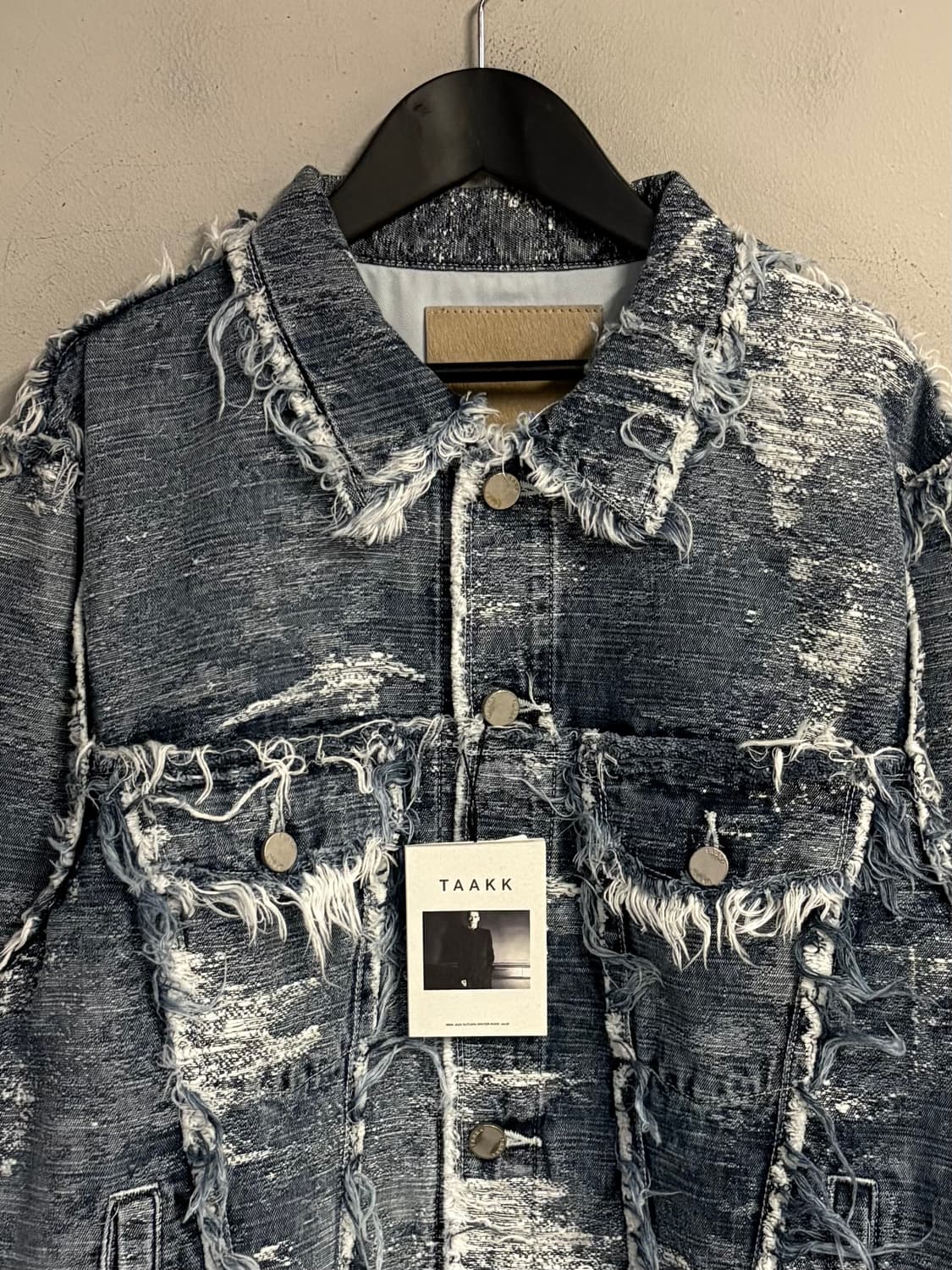 TAAKK distressed denim jacket  상품이미지2