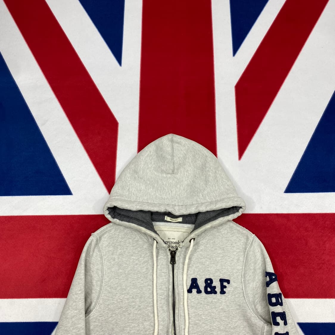 아베크롬비 스펠아웃 후드집업 M 상품이미지2