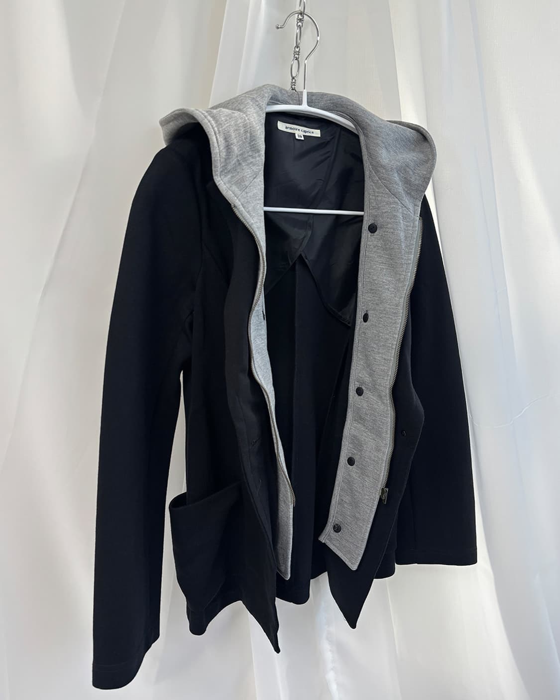 Armoire Caprice 후드 탈부착 저지 자켓 상품이미지4