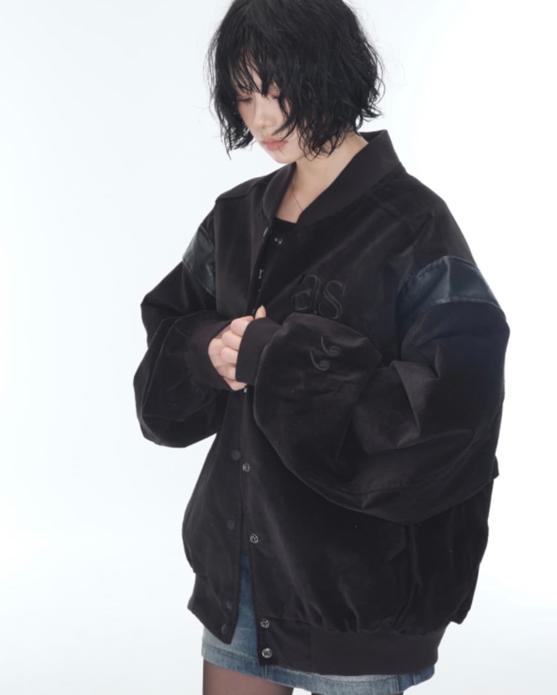 애즈온 as on 미고스 바시티 자켓 상품이미지1