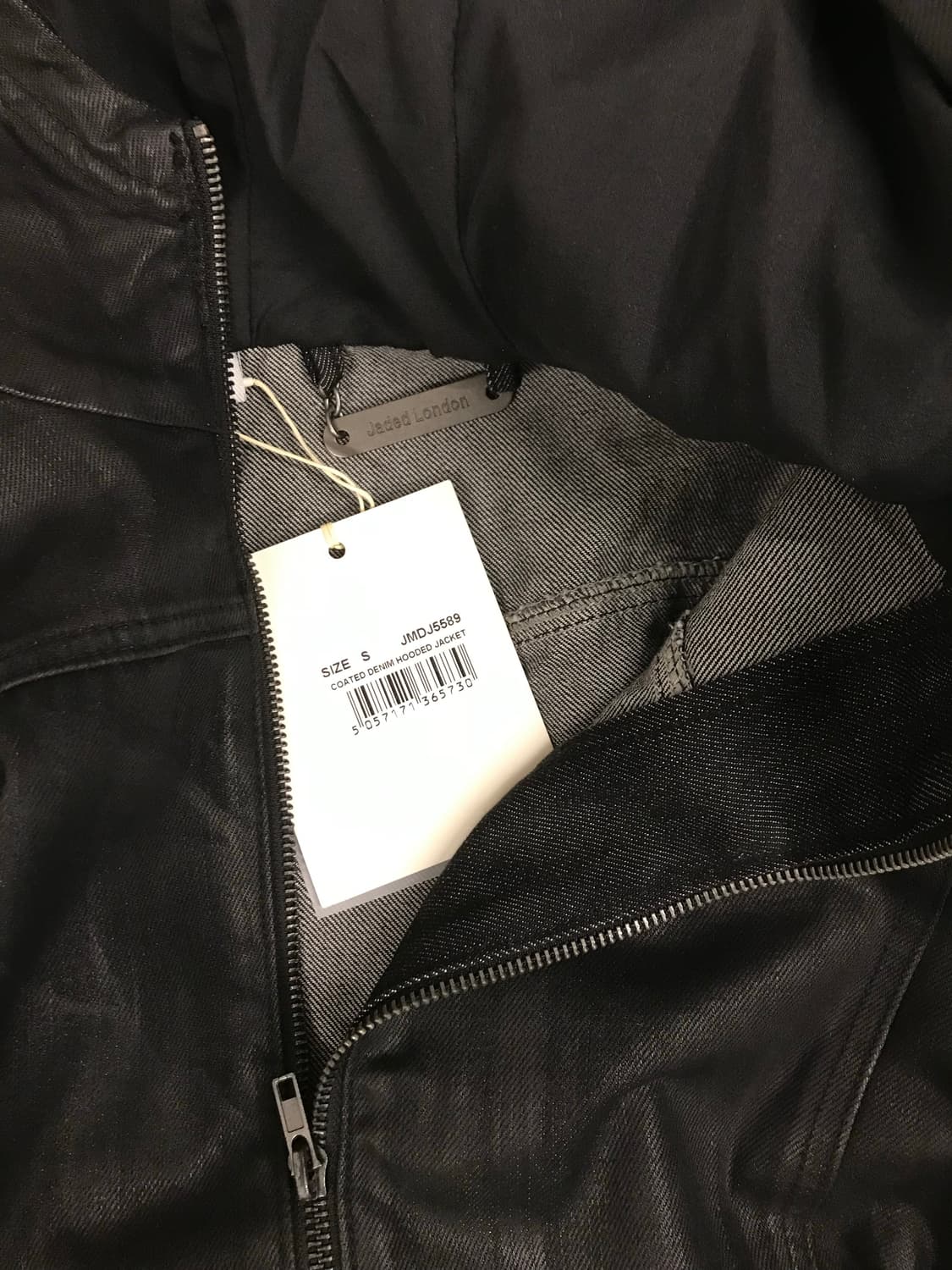 제이디드런던 왁스 데님자켓 S사이즈 상품이미지4