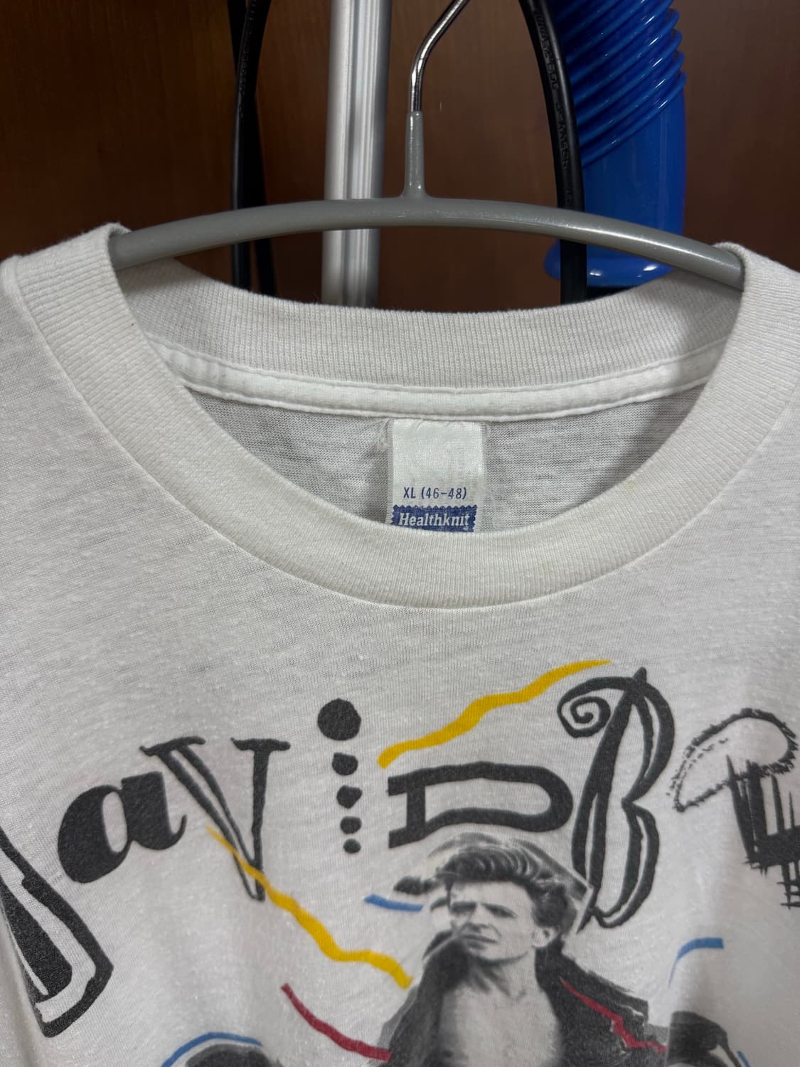 [xl] 80s 빈티지 데이비드 보위 투어 티셔츠 상품이미지2