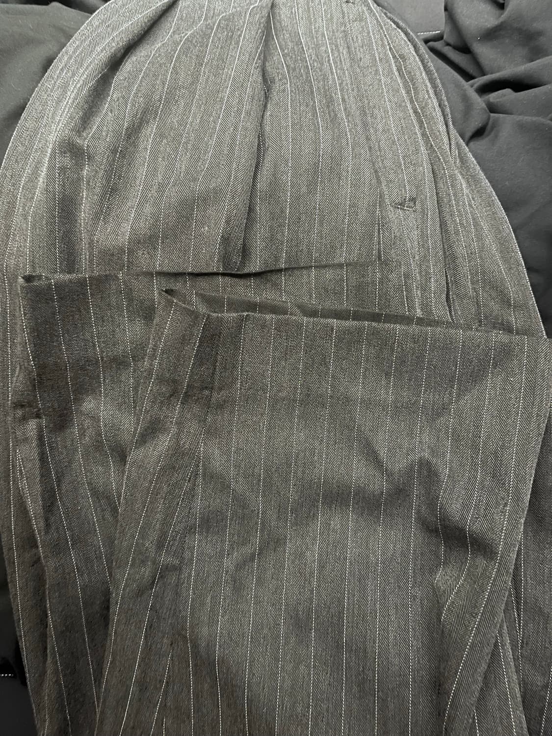 노운 와이드 테이퍼드 슬랙스 ( 1size ) 상품이미지2