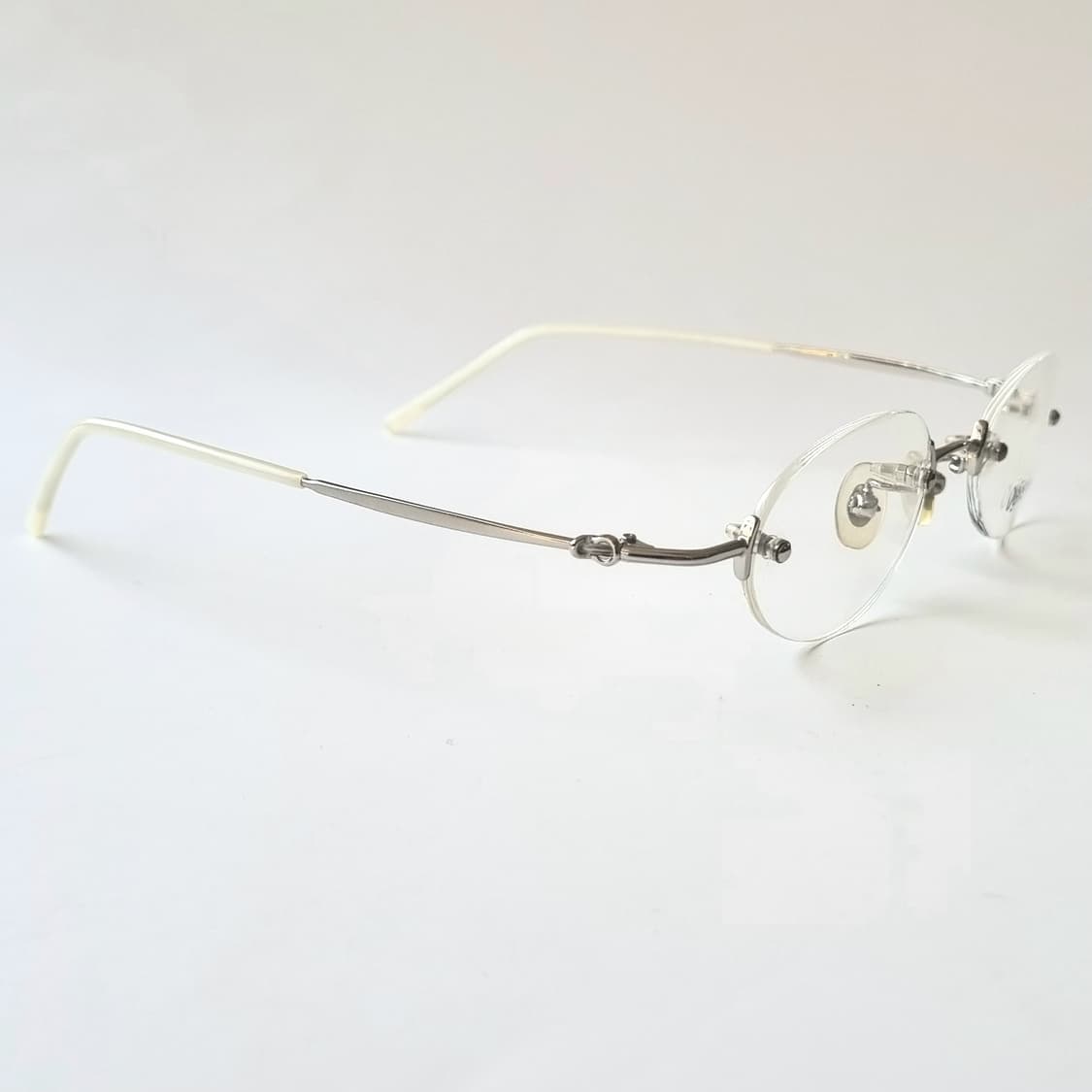 데드스탁 빈티지 오벌 무테 안경테 565 상품이미지7