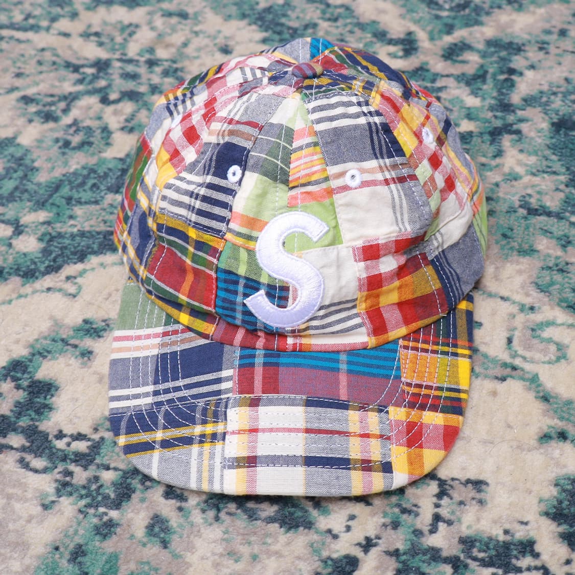 Supreme 슈프림 19SS 패치워크 S 로고 패널 캡 모자 상품이미지2