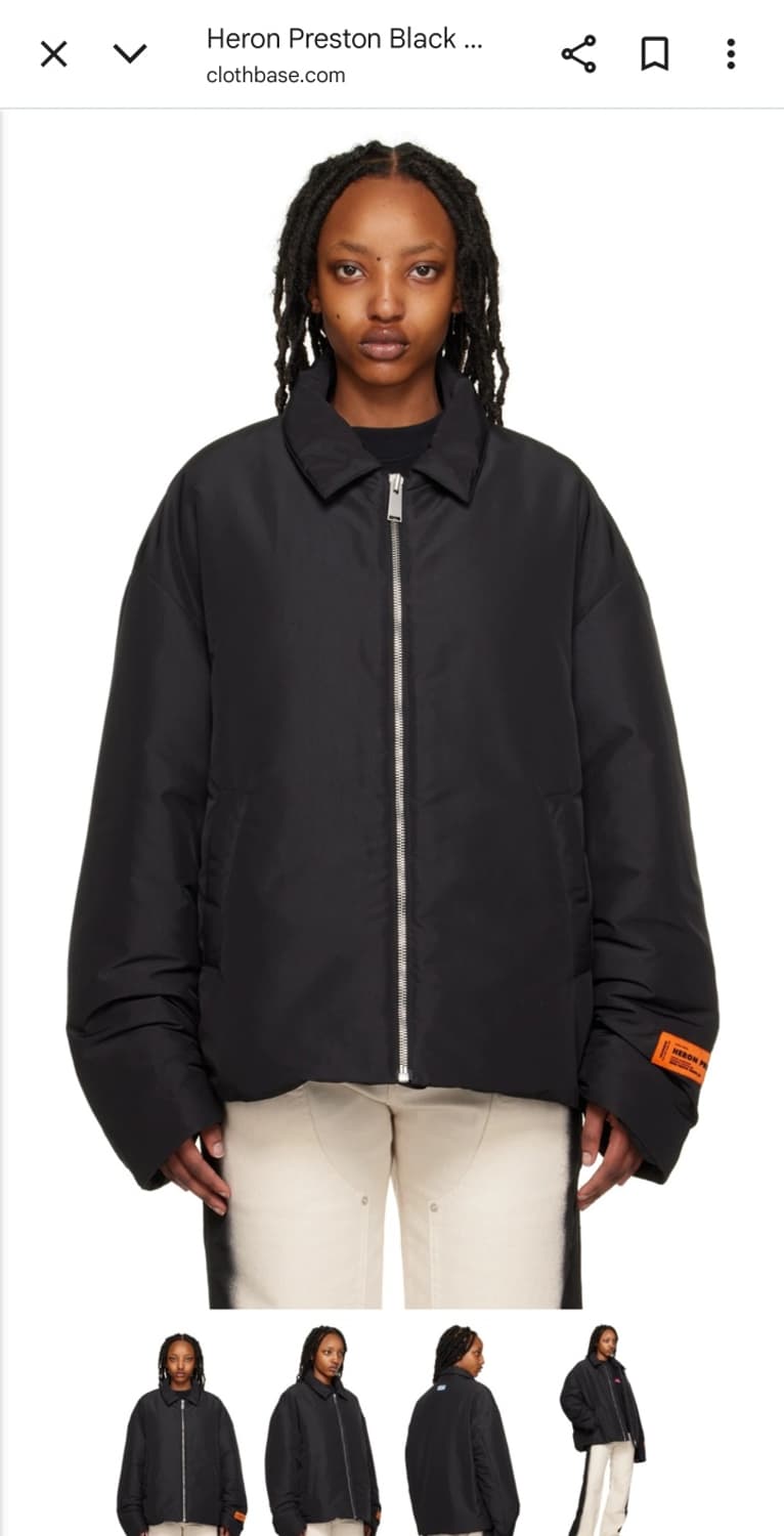 Heron preston  쟈켓 상품이미지1