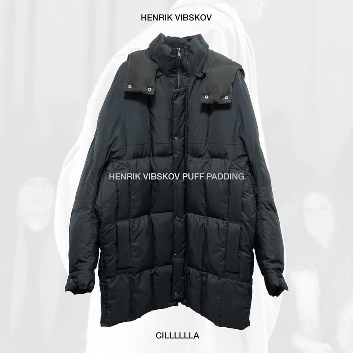 [M] HENRIK VIBSKOV 헨릭빕스코브 퍼프 패딩 상품이미지1