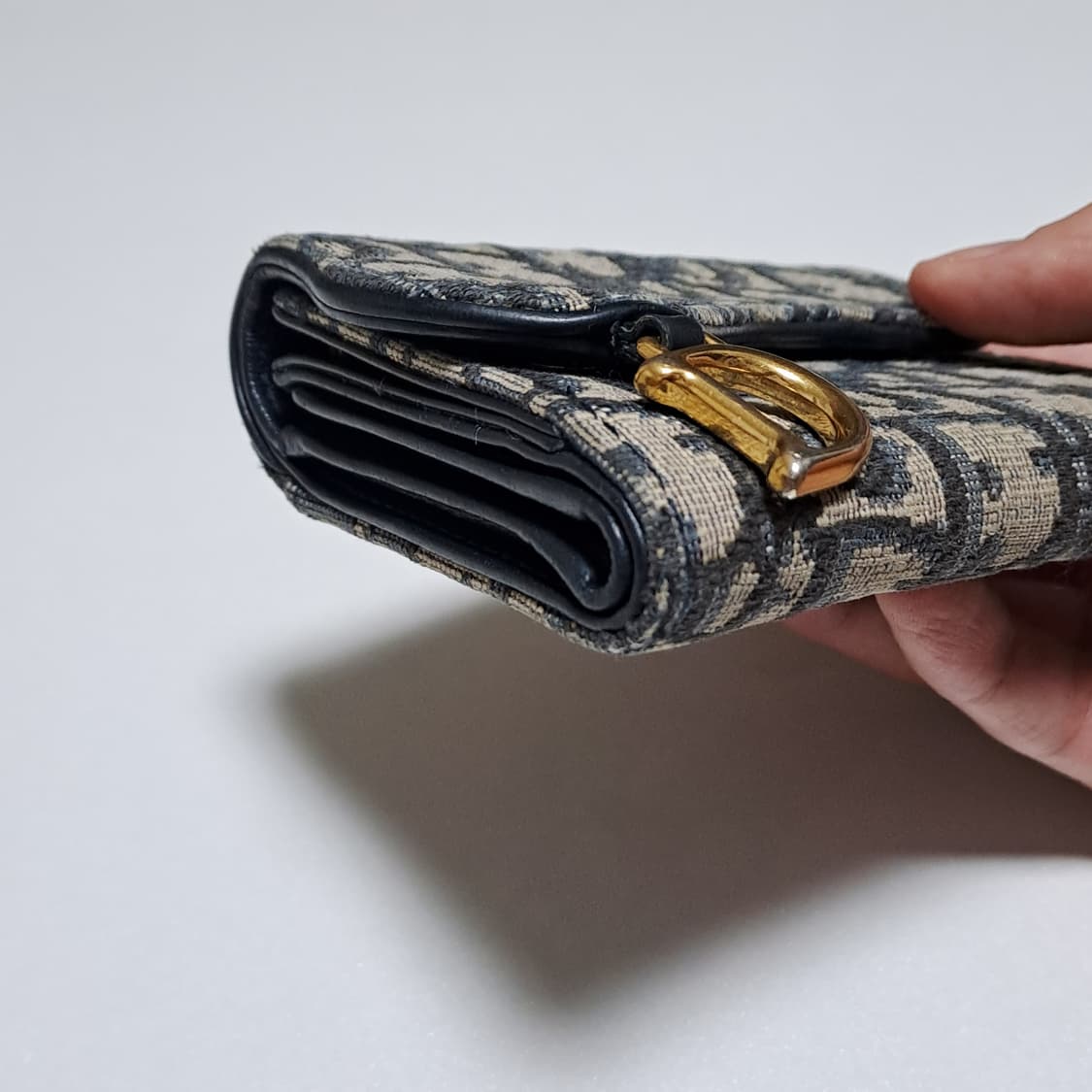 [100%/정품] 디올 새들 로터스 오블리크 3단 지갑, 디올지갑 상품이미지8