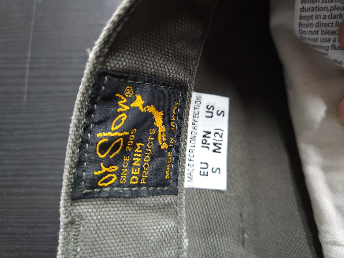 오어슬로우 (orSlow) 다드 핏 페인터 카펜더 팬츠 _ 아미그린 상품이미지7