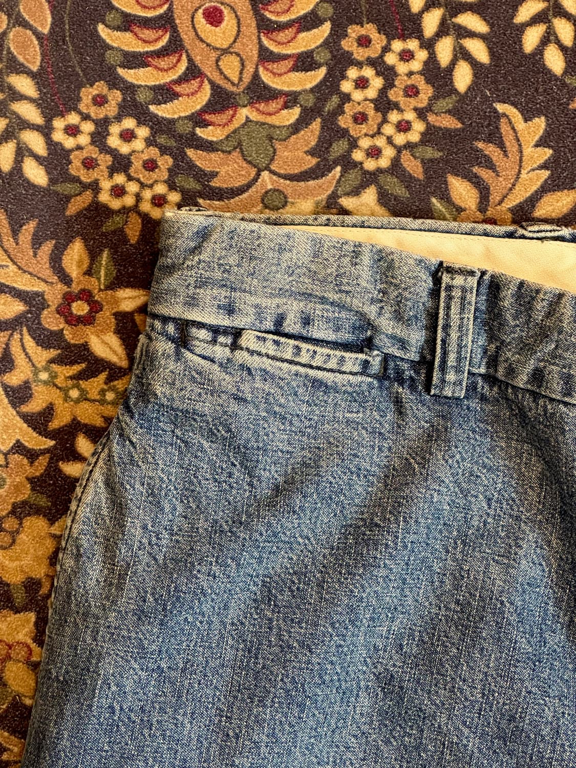 90s 더블알엘 데님 트라우저 치노팬츠 상품이미지5