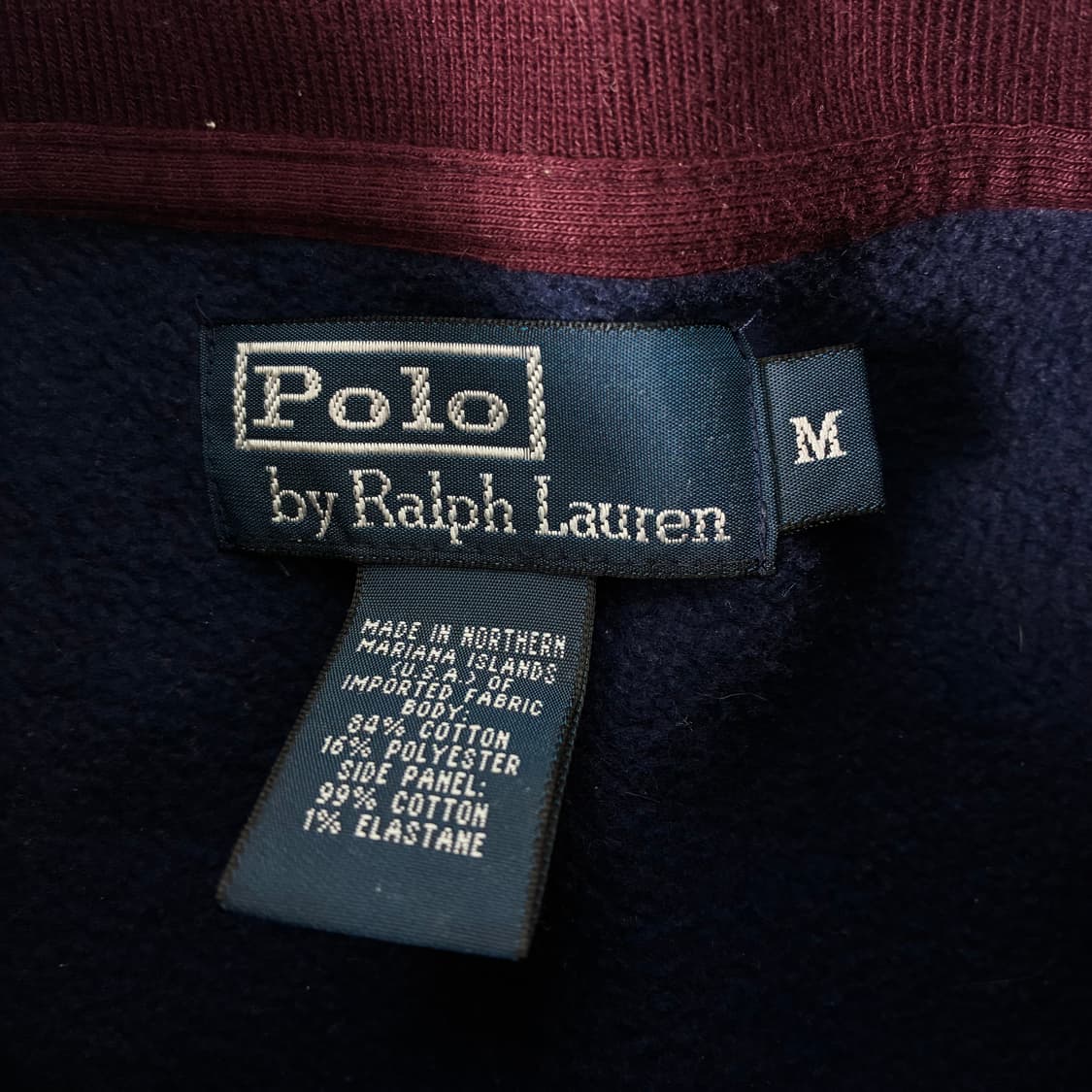 Polo  폴로 랄프로렌 00,s 네이비 반집업 맨투맨  상품이미지6