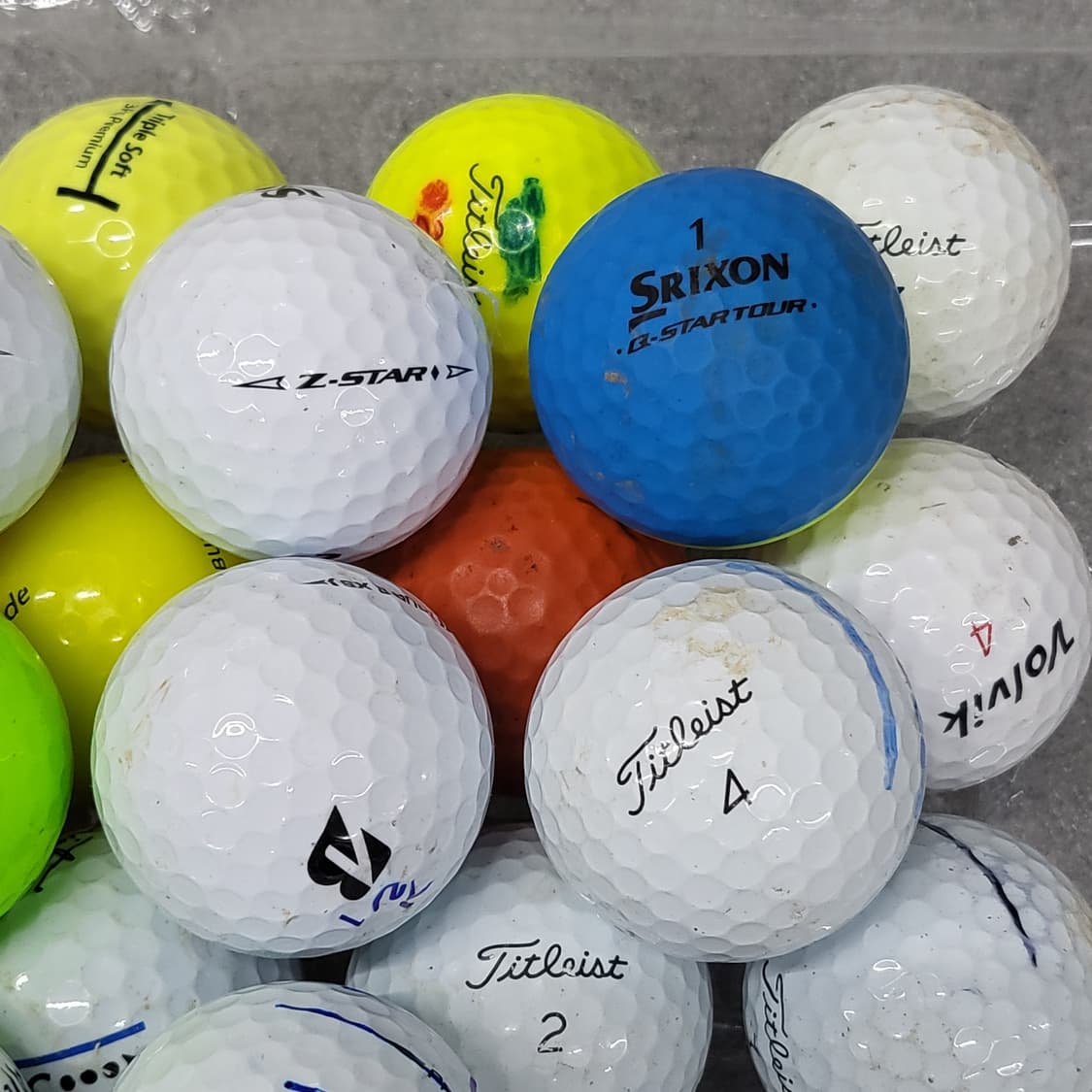 다양한 브랜드의 골프공(로스트) 30개 일괄 상품이미지3